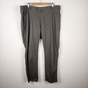 Peter Millar Straight Leg Gray Chino Pants Men's Size 42